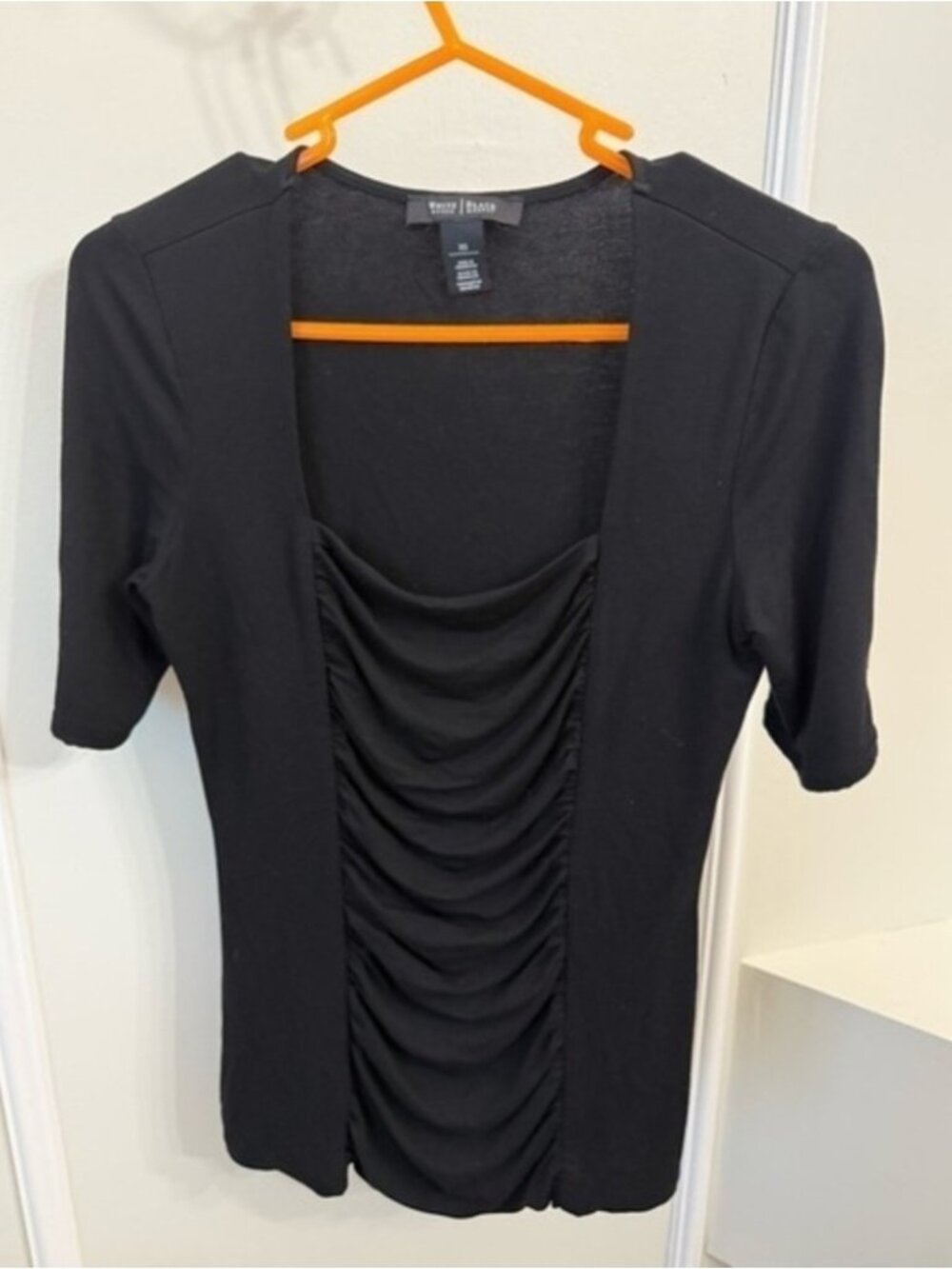 Cute Blouse With Gold Pendent Sleeve